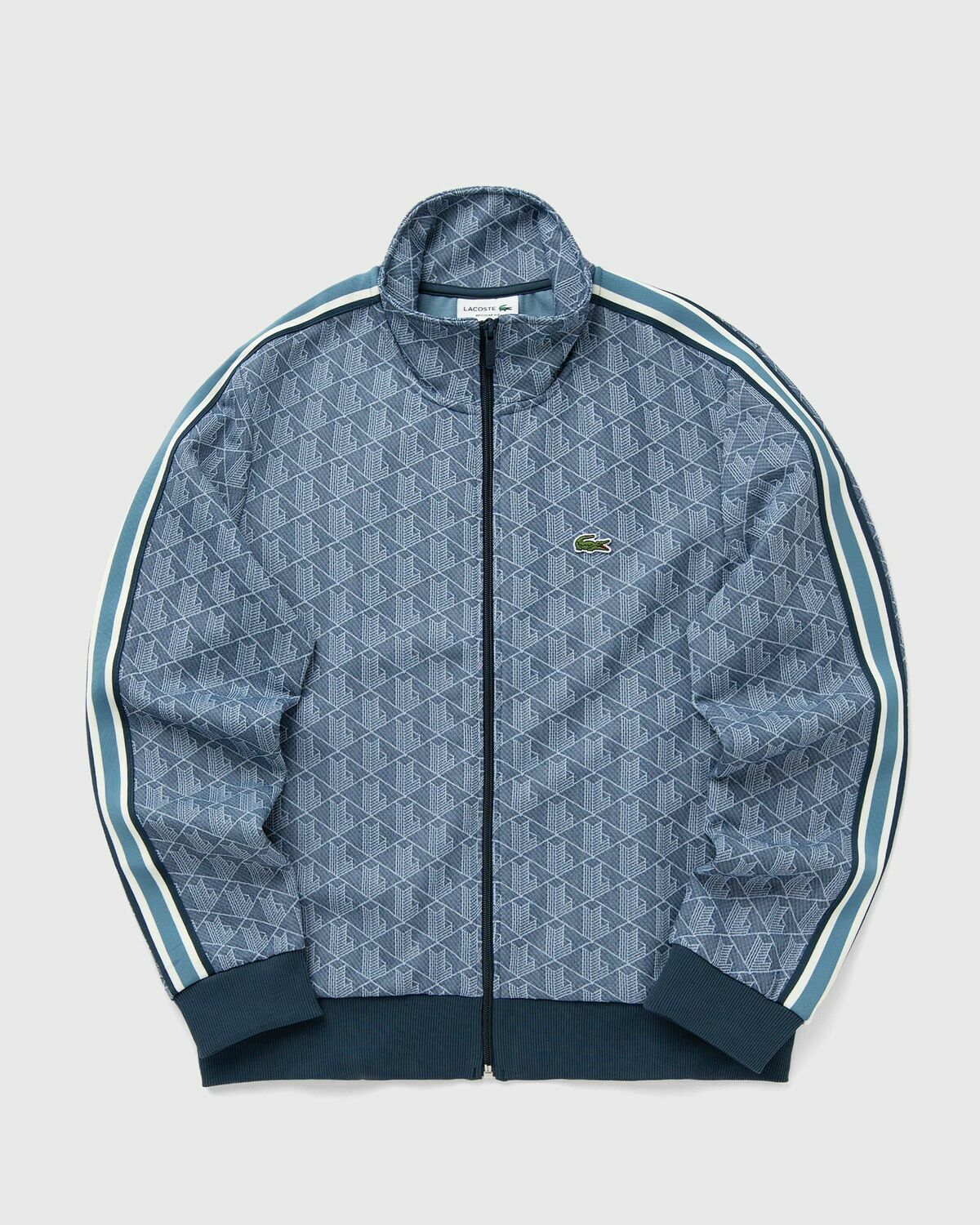 Lacoste PARIS MONOGRAM TRACKJACKET Blue Mens Track Jacket Lacoste