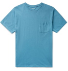 Bellerose - Cotton and Linen-Blend T-Shirt - Blue