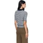Weekend Max Mara Navy & White Albero Polo