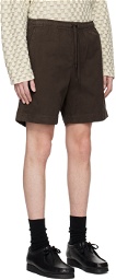 Schnayderman's Brown Drawstring Shorts