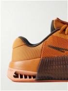 Nike Training - Metcon 9 Rubber-Trimmed Mesh Running Sneakers - Orange