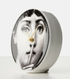 Fornasetti Silenzio ceramic table clock