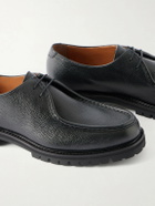 Mr P. - Jacques Full-Grain Leather Derby Shoes - Black