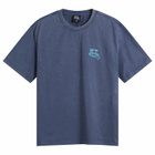 Karma8a Men's Washed T-Shirt in Blue