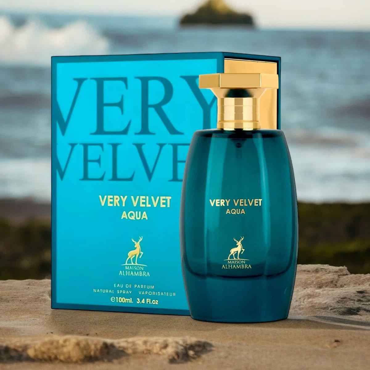 Maison Alhambra Unisex Very Velvet Aqua EDP Spray 3.4 oz Fragrances 6291108736616