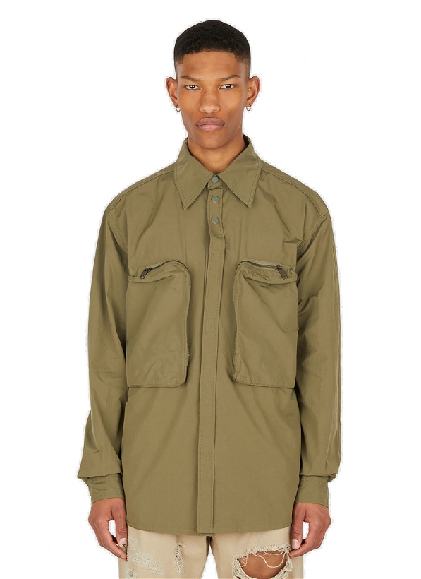 Photo: Patch Pocket Shirt in Green