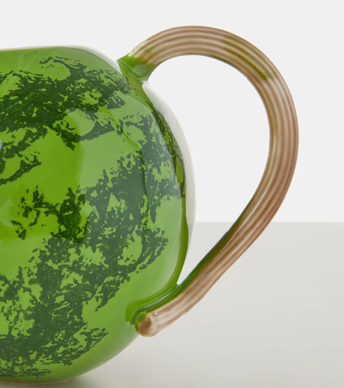 Bordallo Pinheiro Melancia ceramic pitcher