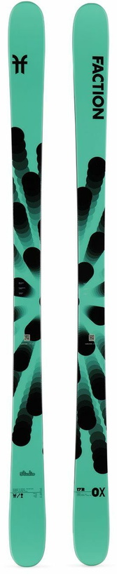 Photo: Faction Green & Black Studio 0X Skis