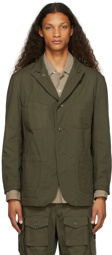 Engineered Garments Khaki Ripstop Bedford Jacket