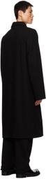 Edward Cuming Black Paneled Coat