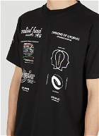 Upcycled Utopia T-Shirt in Black