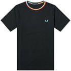 Fred Perry Authentic Tipped Process Colour Tee