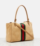 Gucci Paparazzo Medium suede top-handle bag