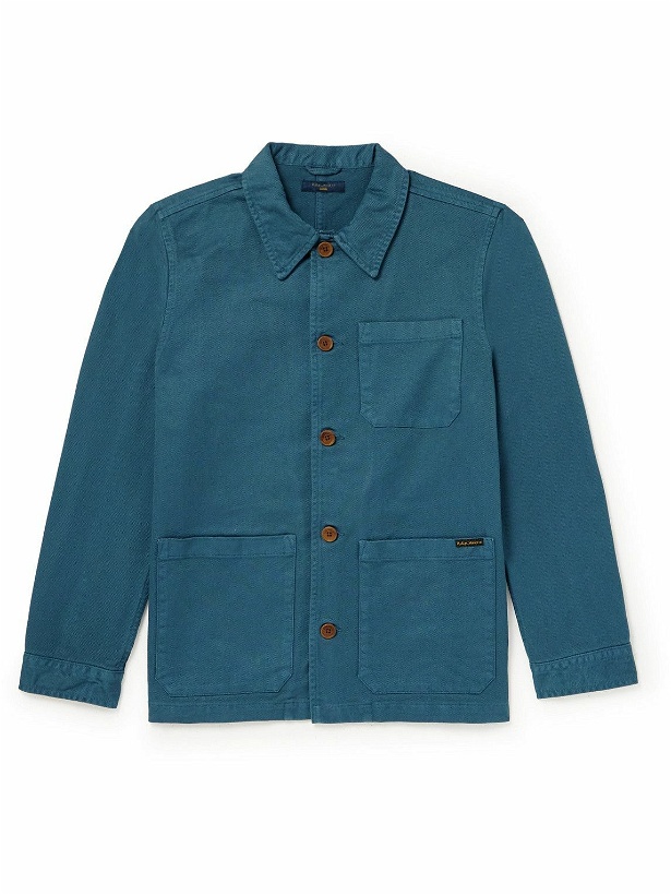 Photo: Nudie Jeans - Barney Slim-Fit Cotton-Twill Jacket - Blue