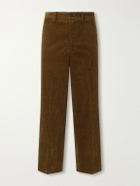 Visvim - Broader Straight-Leg Cotton-Corduroy Trousers - Brown