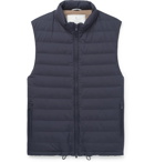 Brunello Cucinelli - Quilted Shell Down Gilet - Men - Navy