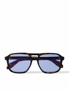 Cutler and Gross - Aviator-Style Tortoiseshell Acetate Sunglasses