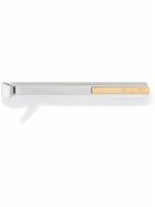 Dunhill - 18-Karat Gold-Plated and Sterling Silver Tie Bar