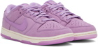 Nike Purple Dunk Low Sneakers