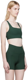 Girlfriend Collective Green Tommy Sport Bra