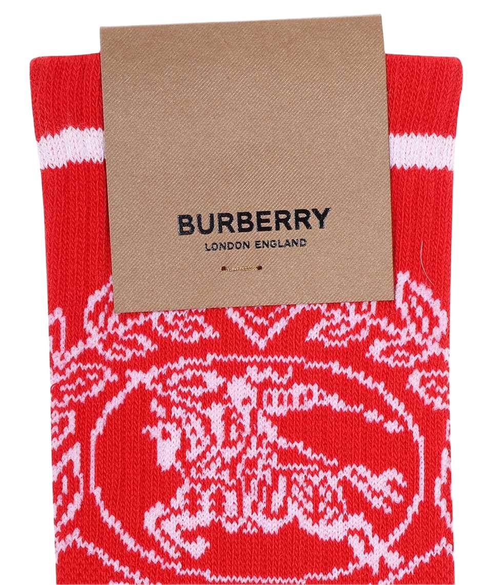 Burberry Logo Cotton Blend Socks