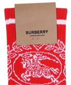 Burberry Logo Cotton Blend Socks
