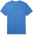 J.Crew - Garment-Dyed Slub Cotton-Jersey T-Shirt - Blue