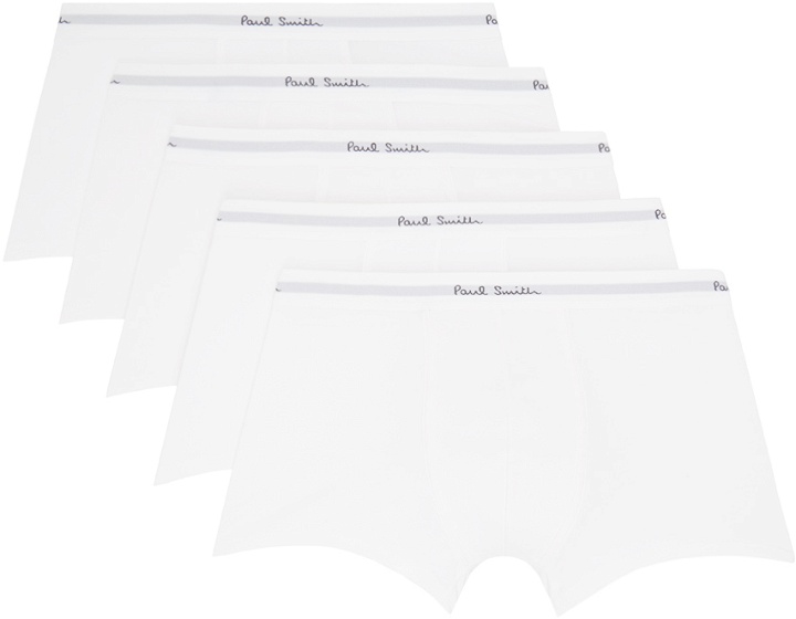 Photo: Paul Smith Five-Pack White Boxers