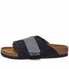 Birkenstock Men's Kyoto in Midnight/Stone Coin