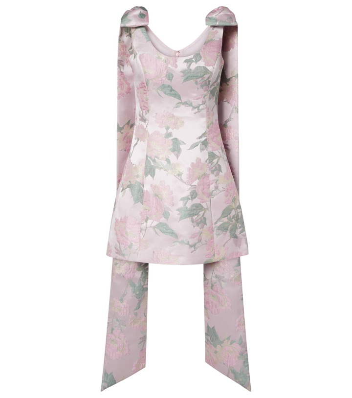 Photo: Markarian Gita floral brocade minidress