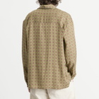 Drôle de Monsieur Men's Geometric Shirt in Kaki
