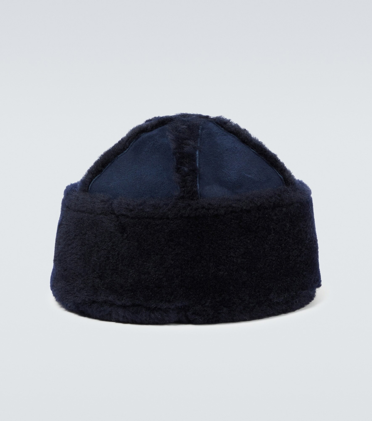 Giorgio Armani - Shearling and suede hat
