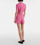 Gucci GG cotton-blend romper