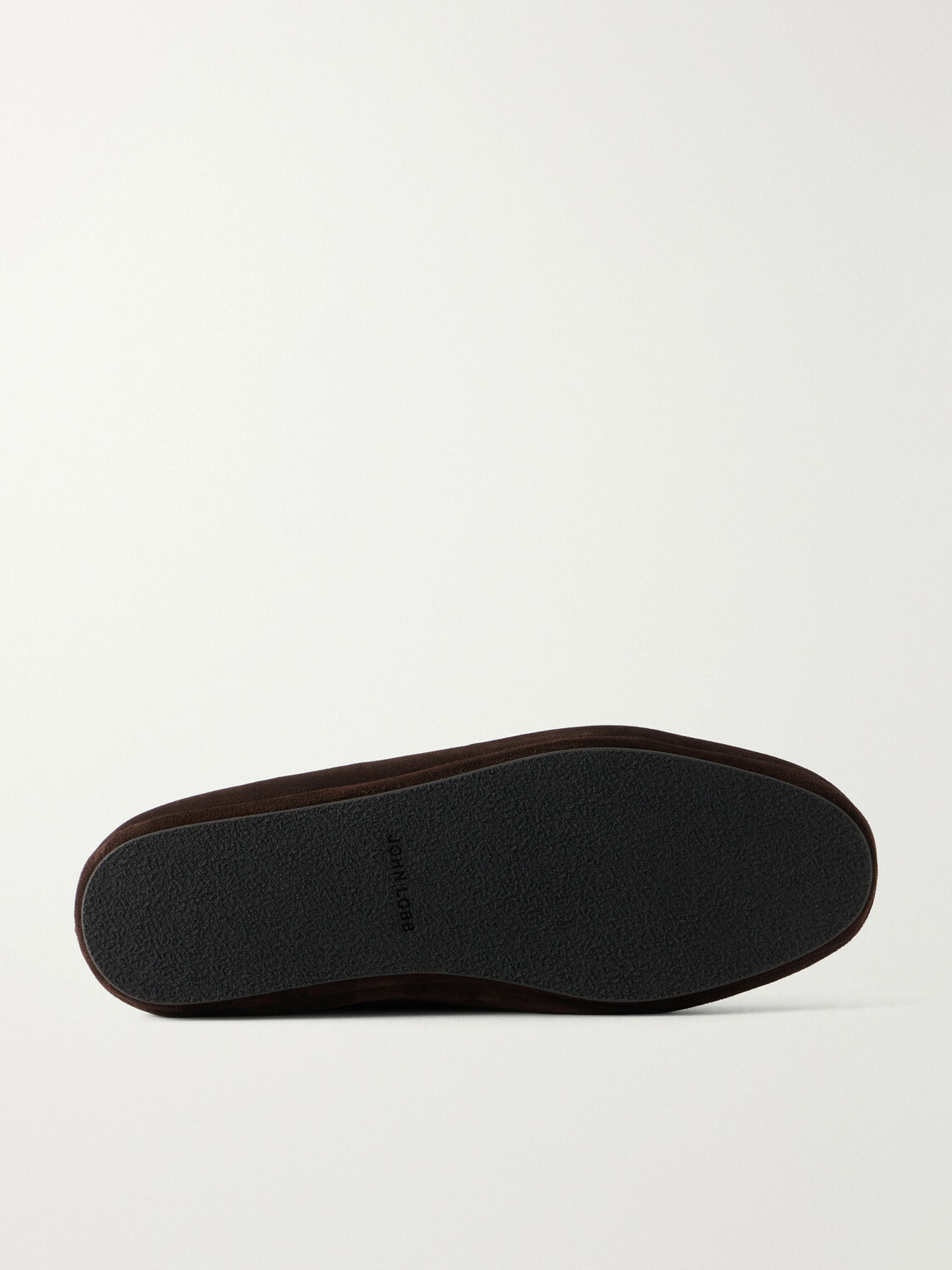 John Lobb - Kingstone Suede Slippers - Brown