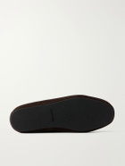 John Lobb - Kingstone Suede Slippers - Brown