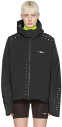 PHIPPS Black Punk Rain Shell Jacket