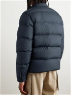 Aspesi - Quilted Shell Down Jacket - Blue