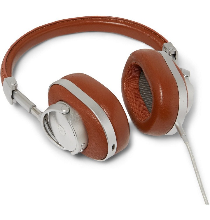 Photo: Master & Dynamic - MW60 Leather Wireless Over-Ear Headphones - Brown