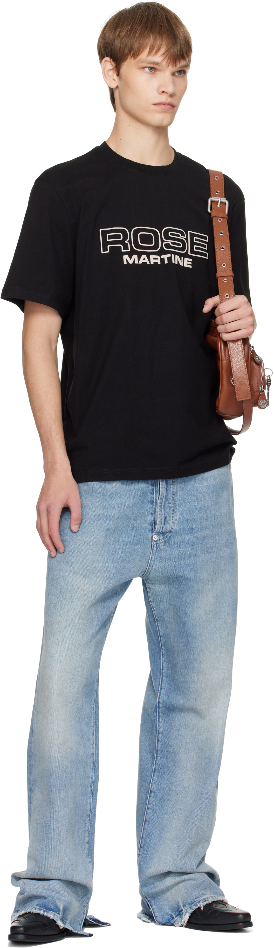 Martine Rose Black Classic T-shirt