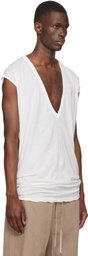 Rick Owens DRKSHDW White Temple Dylan T-shirt