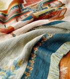 Etro Shanti embroidered cotton throw