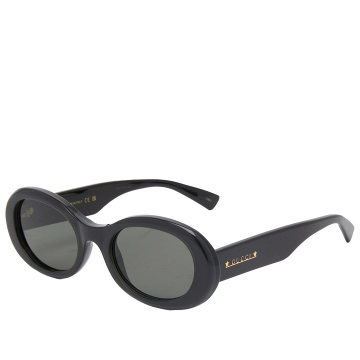 Photo: Gucci Women's Eyewear GG1587S Sunglasses in Black/Grey 