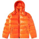 Moncler Men's Maya Down Jacket in Orange