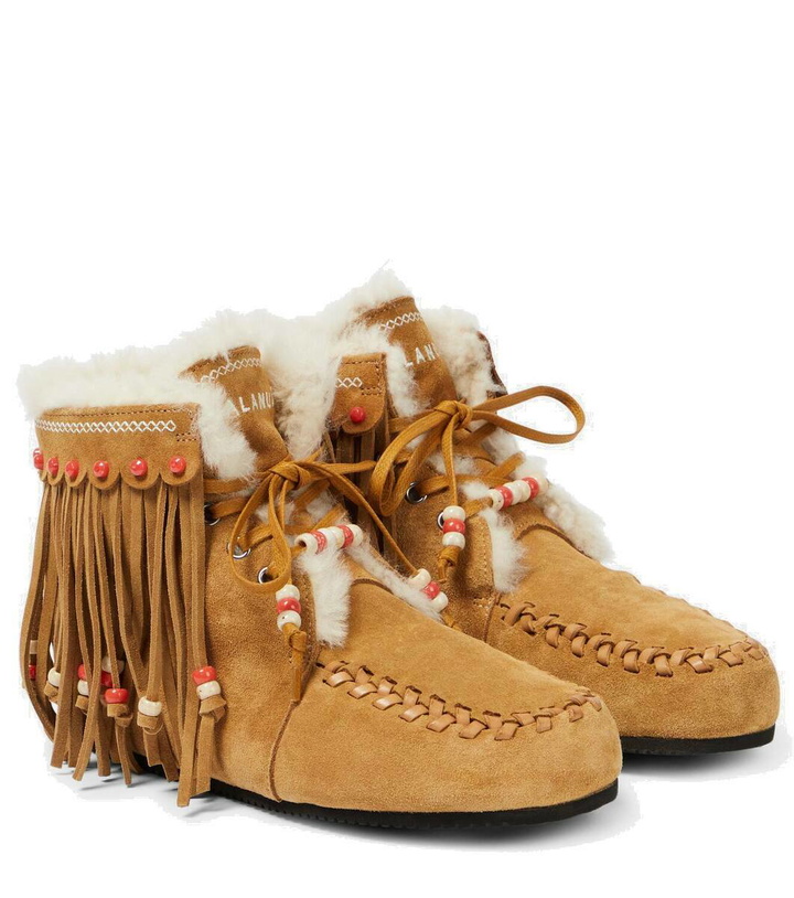 Photo: Alanui The Journey embellished ankle boots