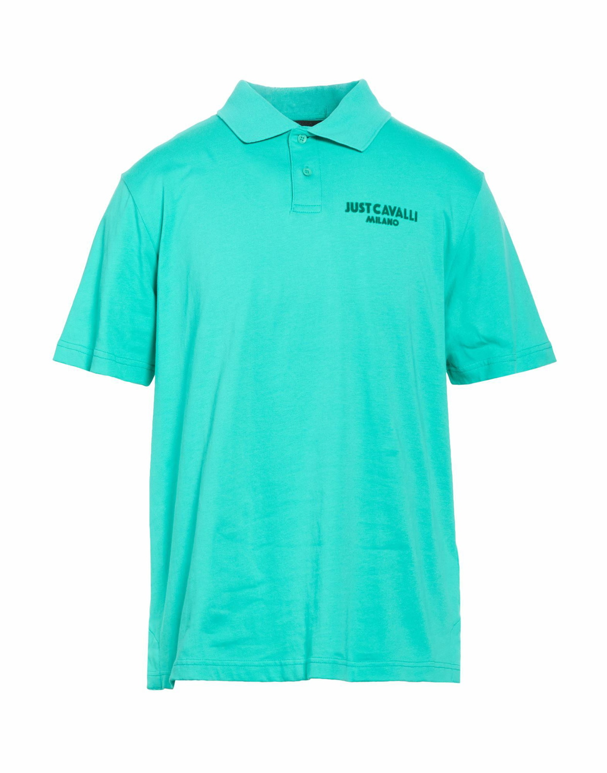 Just Cavalli Mens Polo shirt Turquoise