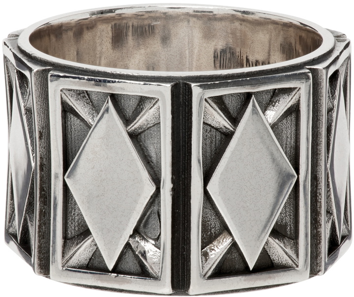 Photo: Emanuele Bicocchi Silver Rhombus Ring