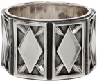 Emanuele Bicocchi Silver Rhombus Ring