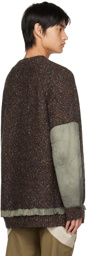 A. A. Spectrum Gray Beevoua Sweater
