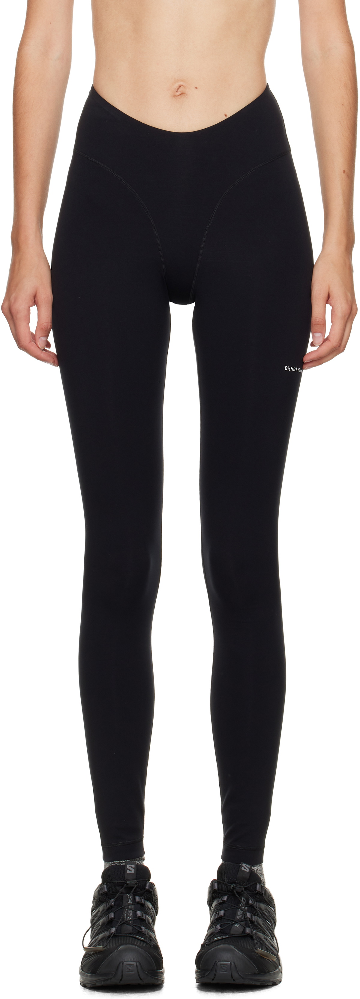 District Vision Black Studio Long Sport Leggings