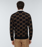Gucci - GG jacquard wool cardigan